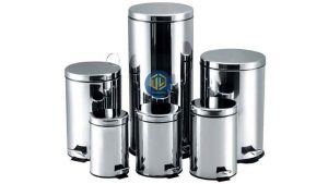 Các loại thùng rác inox đạp chân phổ biến