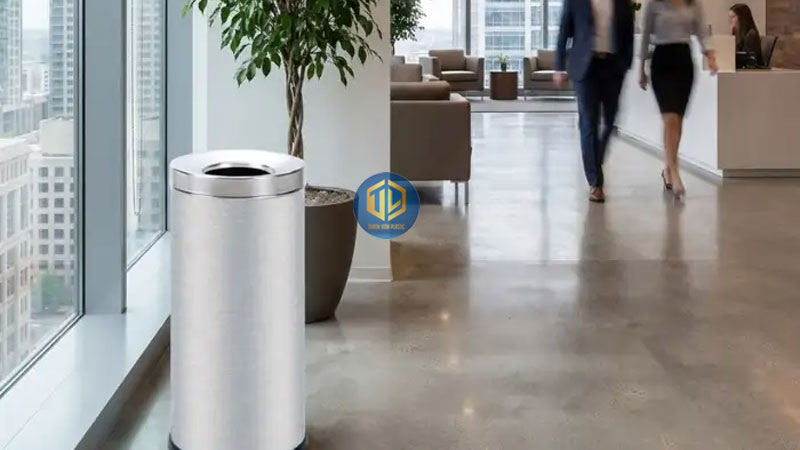 Thùng rác inox