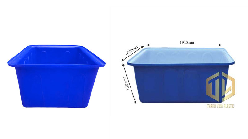 Thùng chứa nước vuông và chữ nhật nên chọn loại nào?