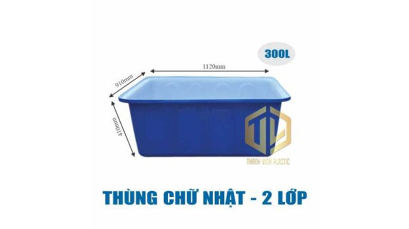 Thùng chứa nước 300L