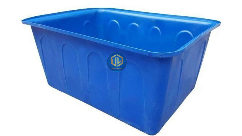 Thùng nhựa 1000L dạng chữ nhật