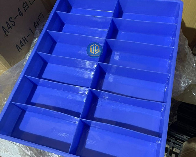 Khay thấp phù hợp để đựng linh kiện, phụ kiện mỏng