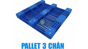 Pallet nhựa là vật dụng dùng để kê, cố định và nâng chuyển hàng hóa