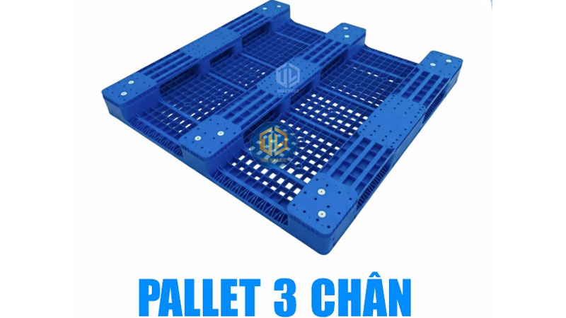 Pallet nhựa là vật dụng dùng để kê, cố định và nâng chuyển hàng hóa