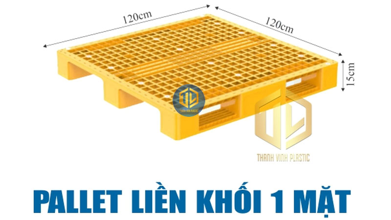 Pallet nhựa một mặt