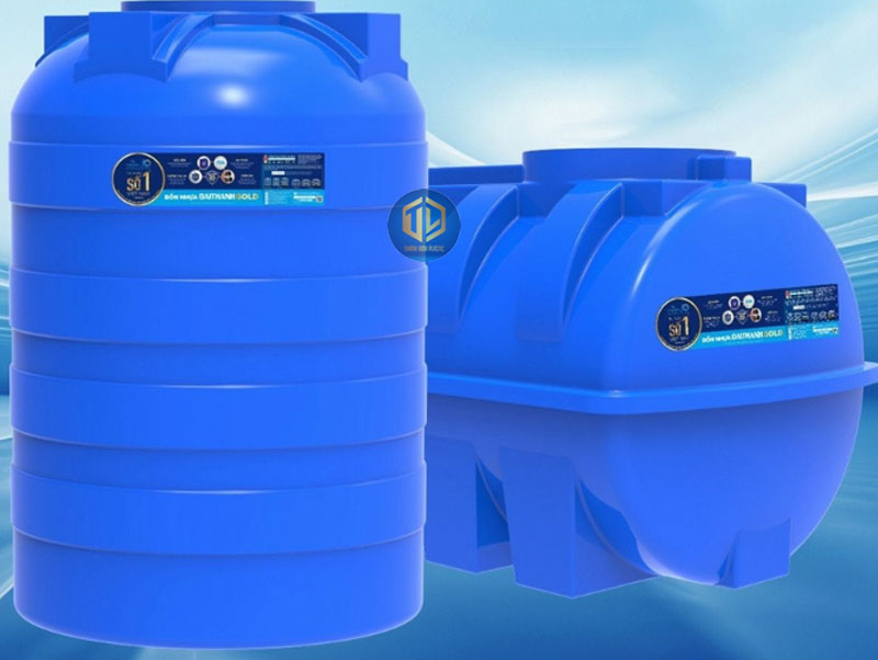 Bồn nước nhựa 500L đứng và ngang